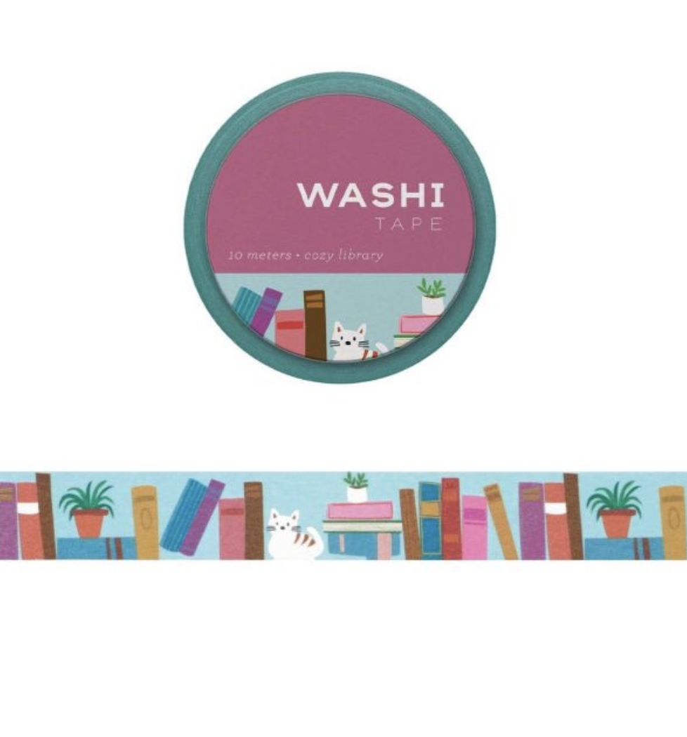 Washi Tape - Cozy Library