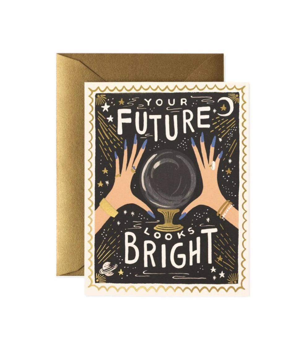 Rifle Paper Co Card - Your Future Looks Bright