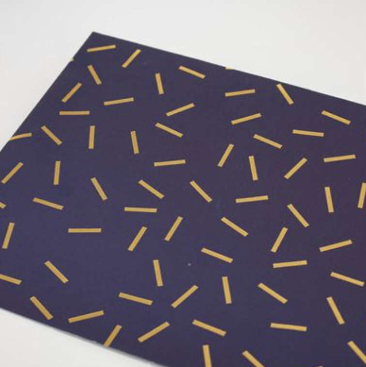 Flat Wrap - Ikigai Indigo