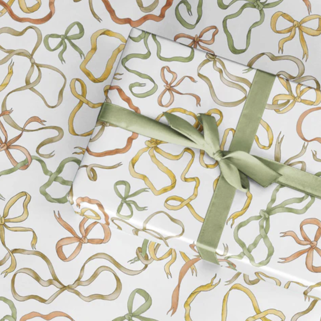 La La Land Flat Wrap - Golden Hour Ribbons