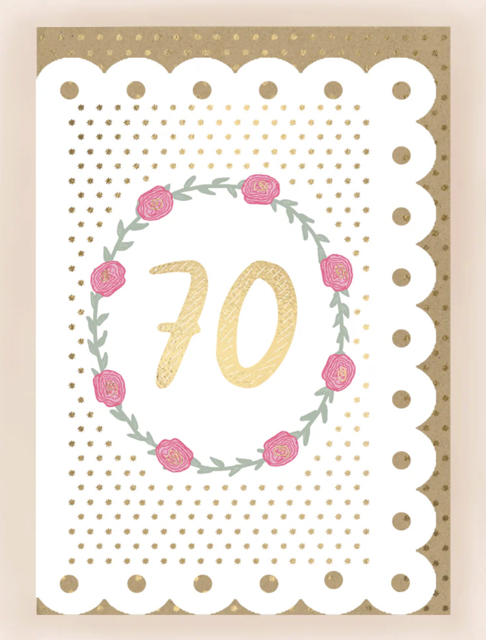 Apple & Clover - Happy 70th Birthday