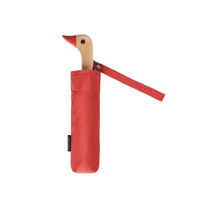 Duck Umbrella  Compact-  Red