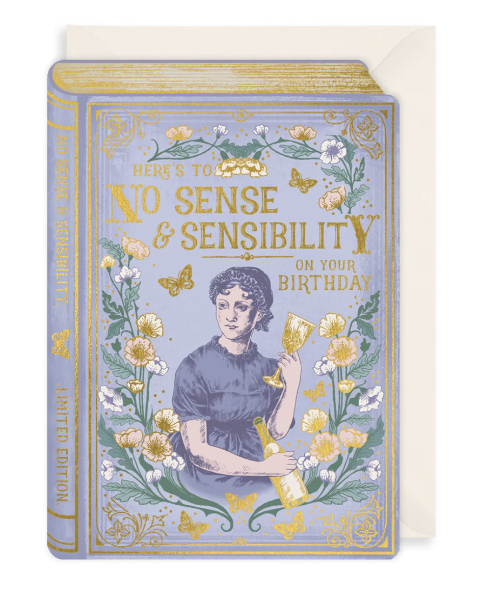 Story Book Card - No Sense and Sensibility