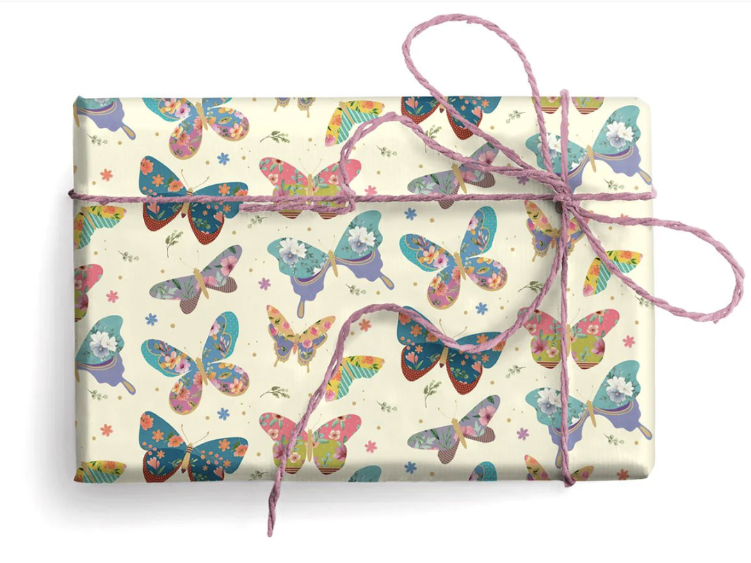 Kartos Flat Wrap - Butterflies