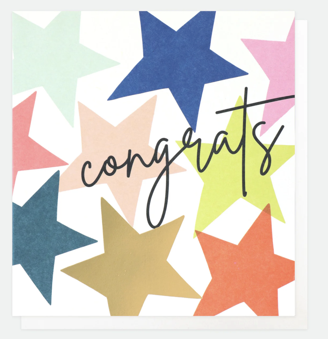 Caroline Gardner Card - Congrats Star