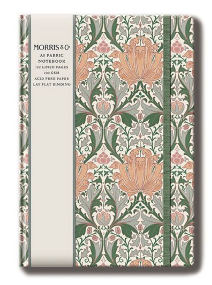 Morris And Co A5 Notebook Hard Cover - Lined