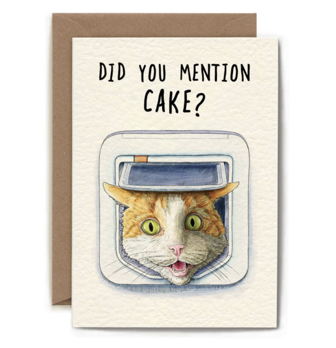 Cat Flap Cake
