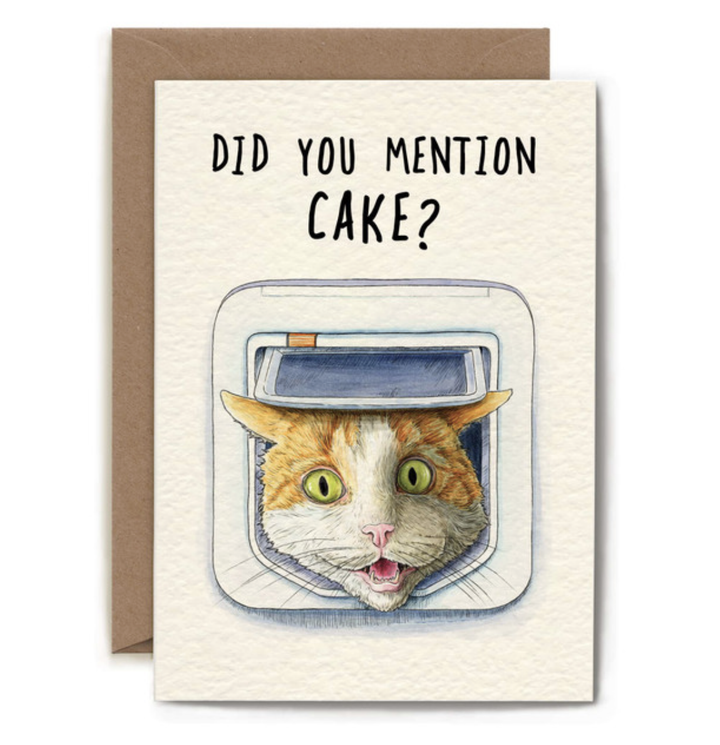 Cat Flap Cake