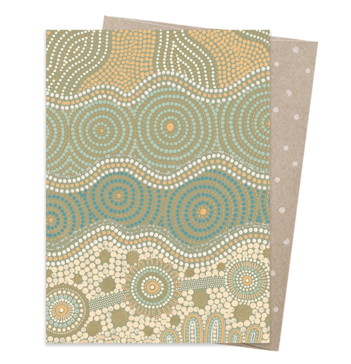 Earth Greetings Card - Travelling our Land