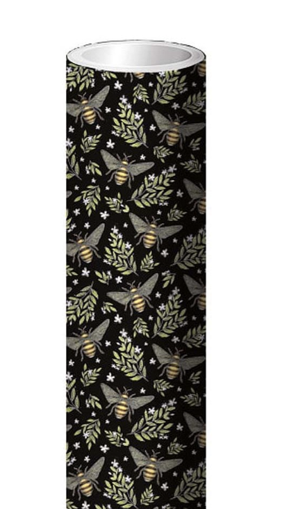 Museums & Galleries Roll Wrap - Bee Pattern