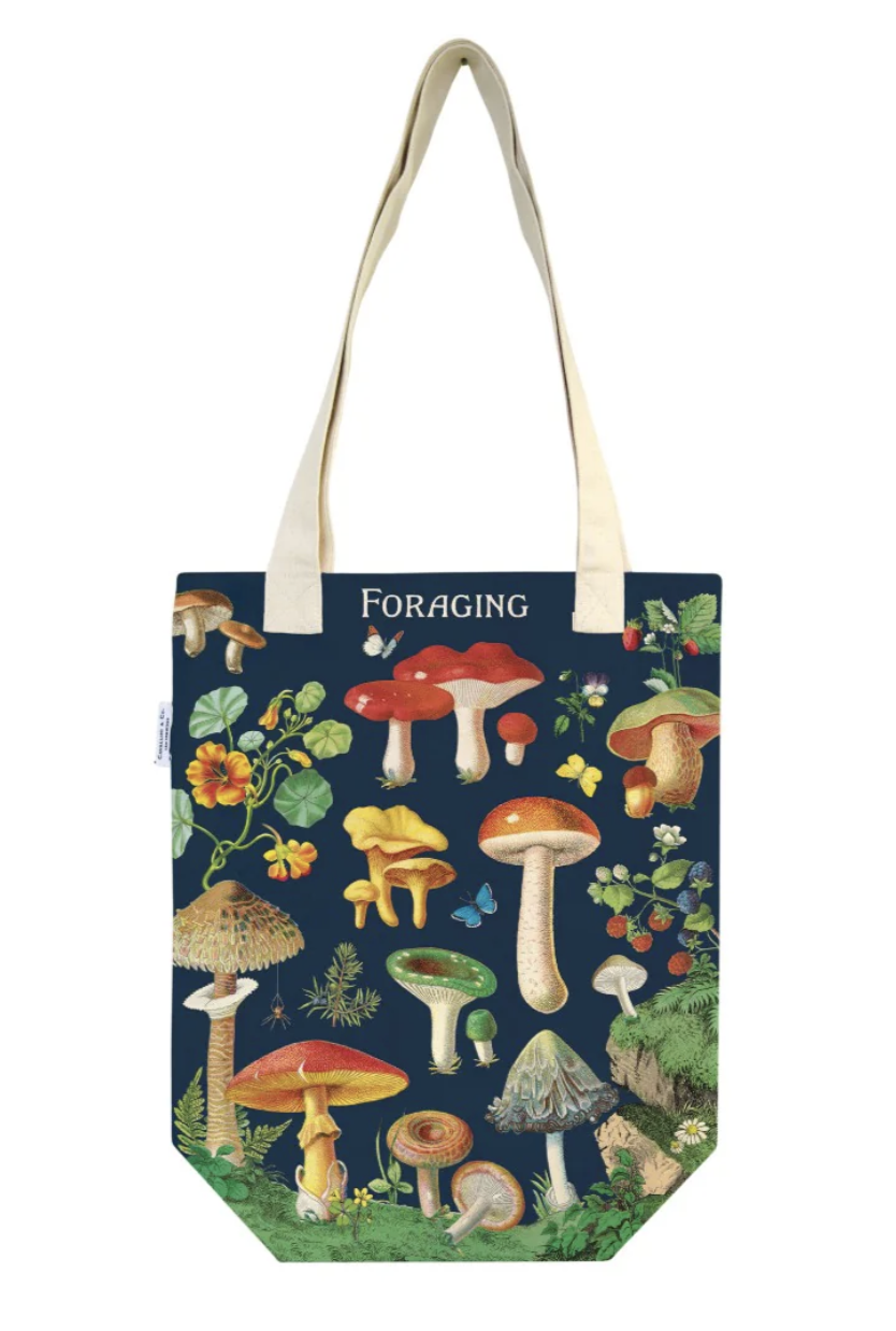 Vintage Foraging Tote Bag