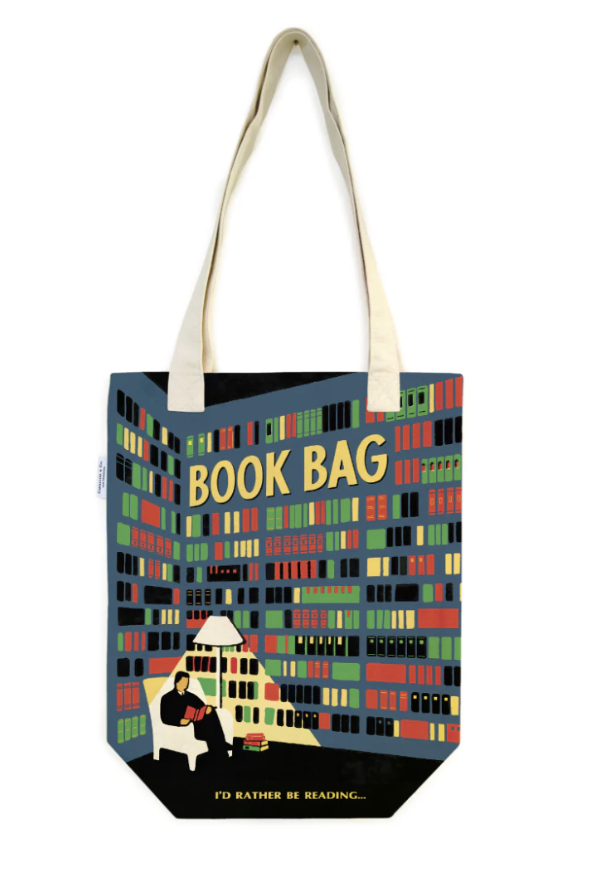 Vintage Library Tote Bag
