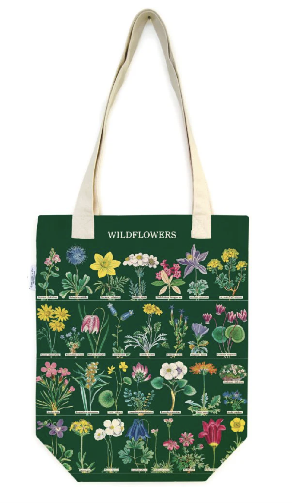 Vintage Wildflowers 2 Tote Bag