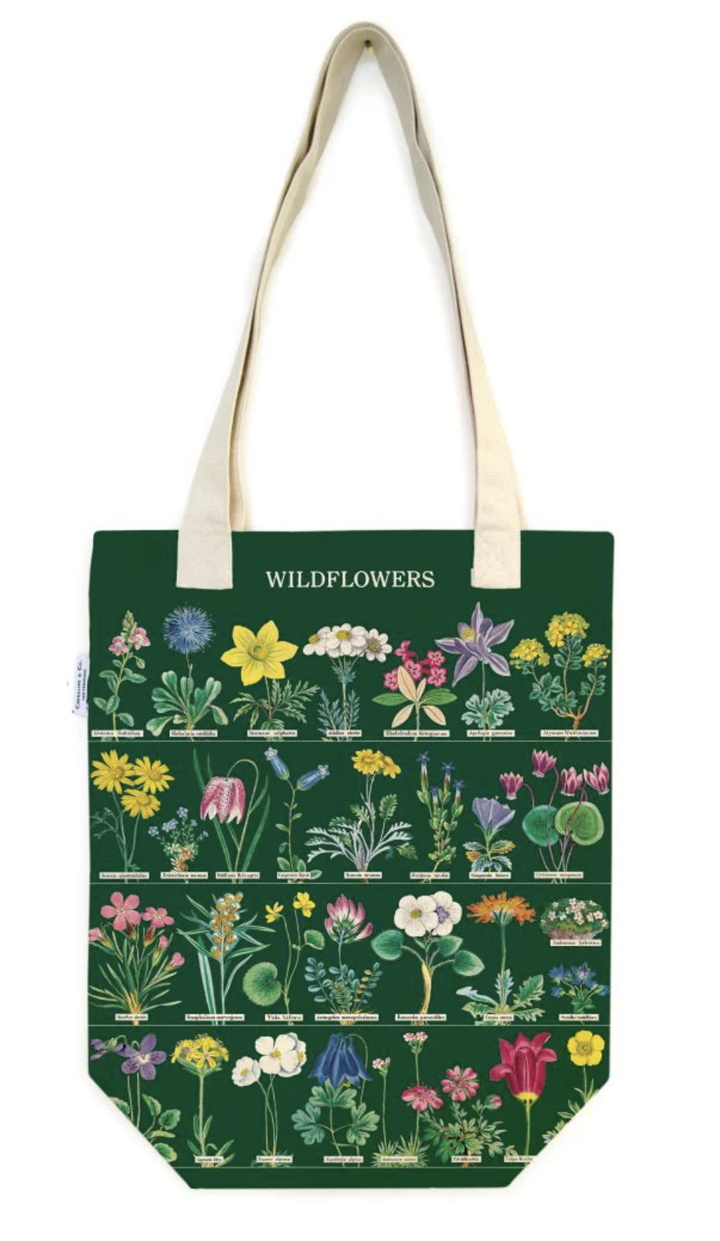 Vintage Wildflowers 2 Tote Bag