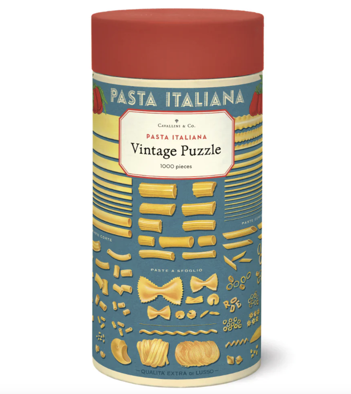 Cavallini & Co. 1000 Piece Puzzle - Pasta