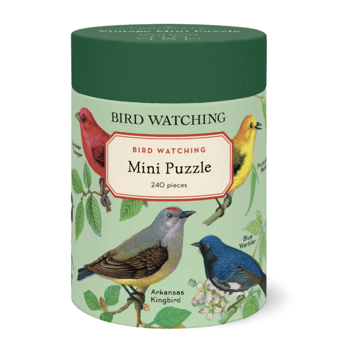 Cavallini & Co. 240 Mini Piece Puzzle - Bird Watching