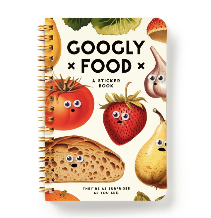 Sticker Book - Googly Food