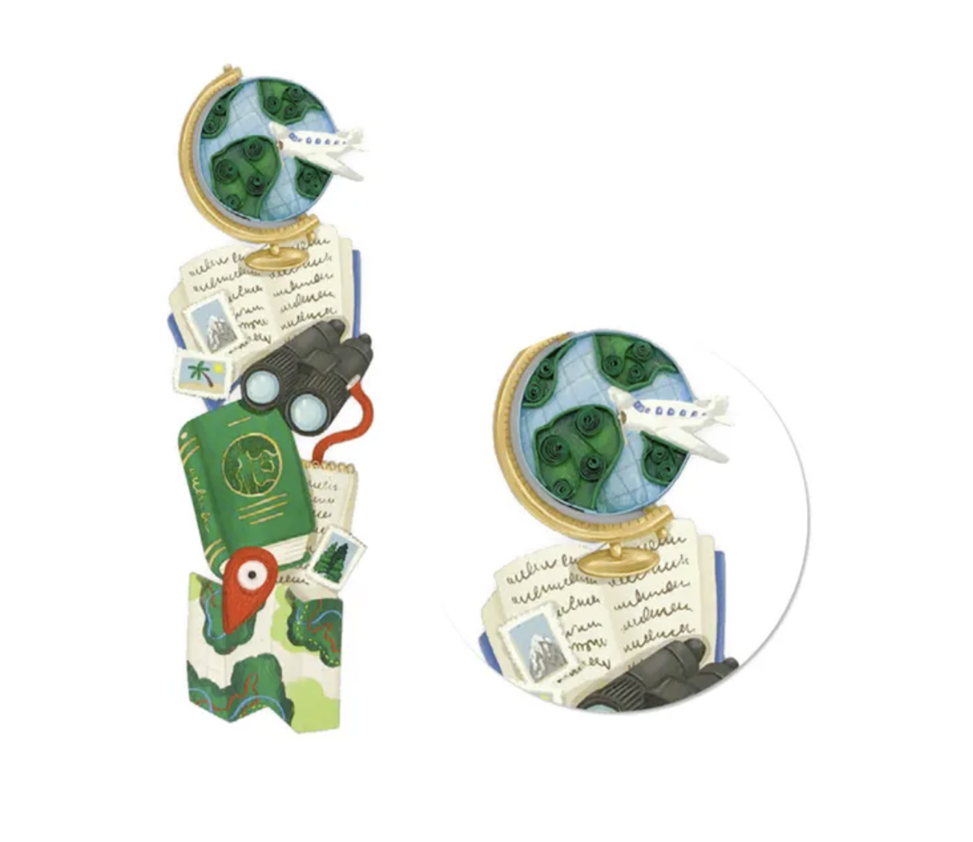 Origamo Bookmark - Travel