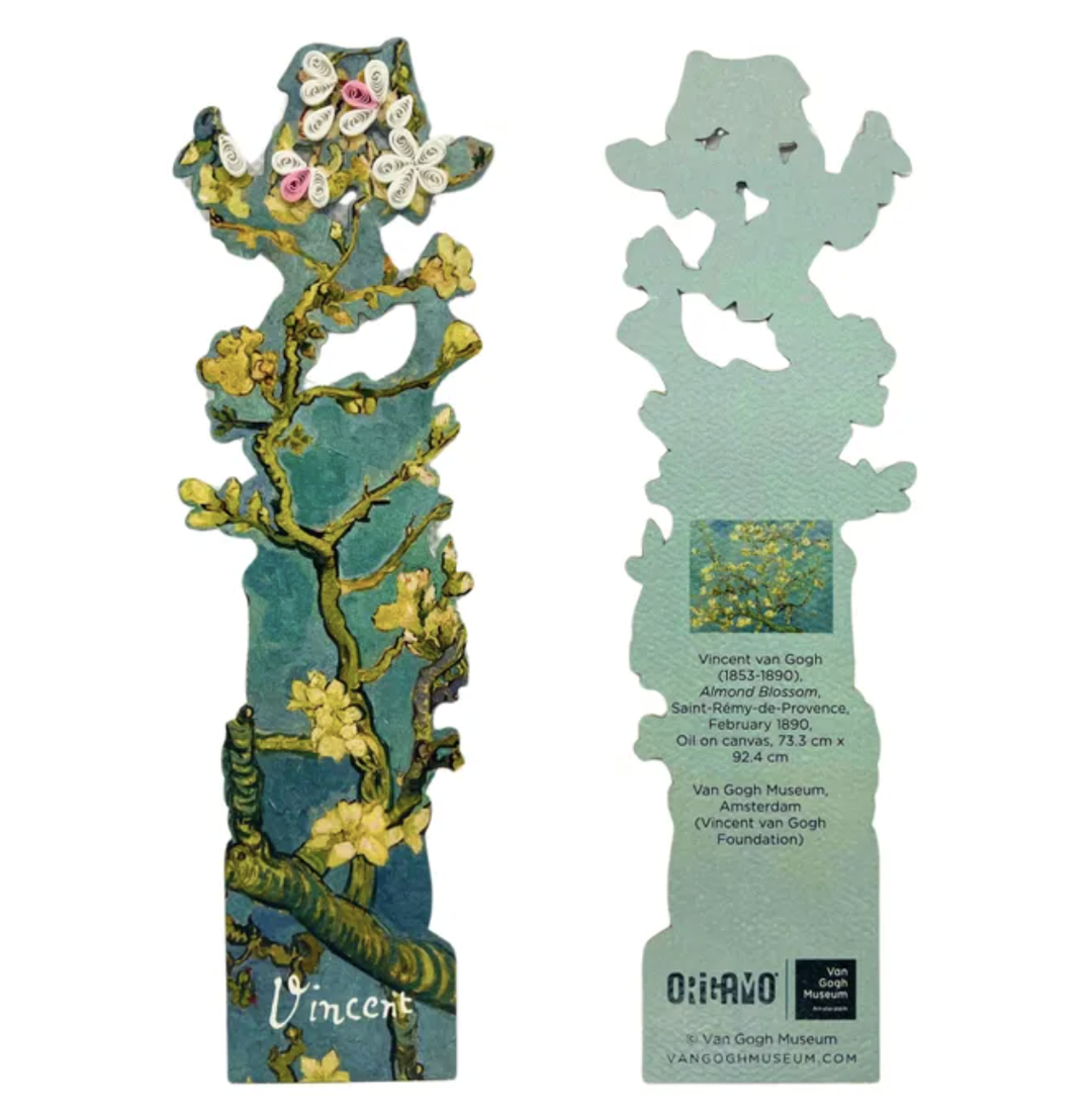 Origamo Bookmark - Van Gogh Almond Blossom
