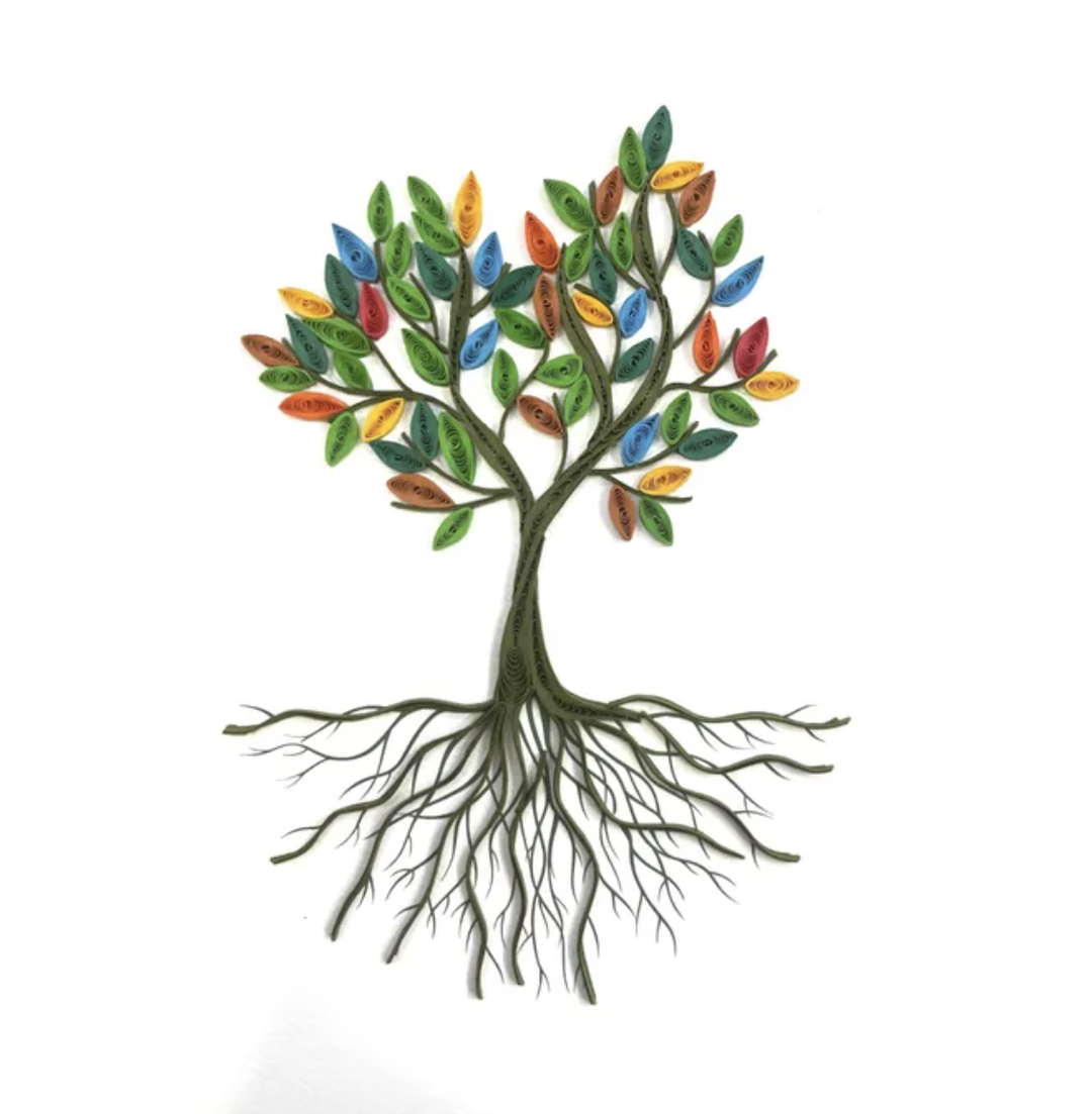 Origamo Quilling Greeting Card - Tree of Life