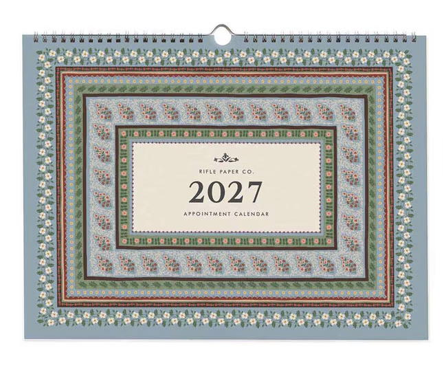 2027 Appointment Calendar - Paisley