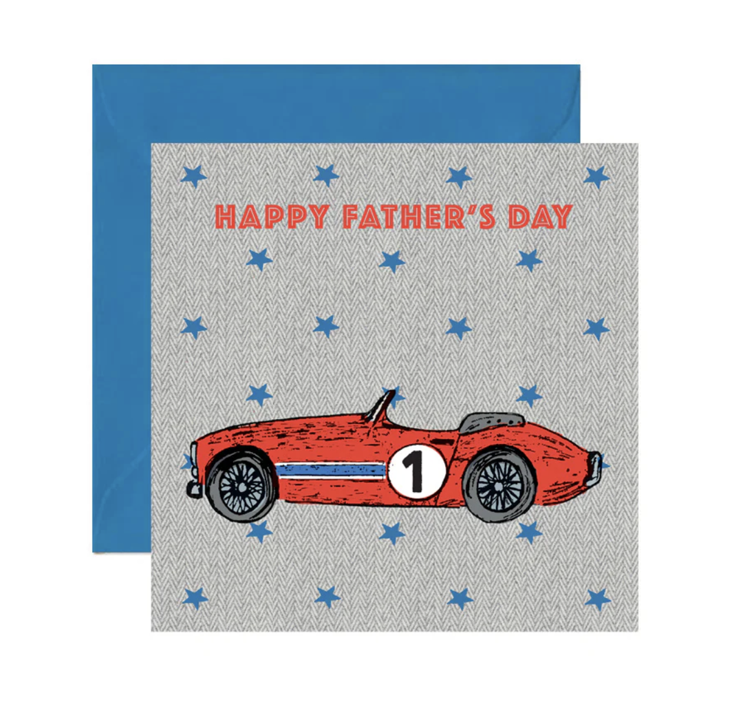 Apple & Clover Card - Racecar