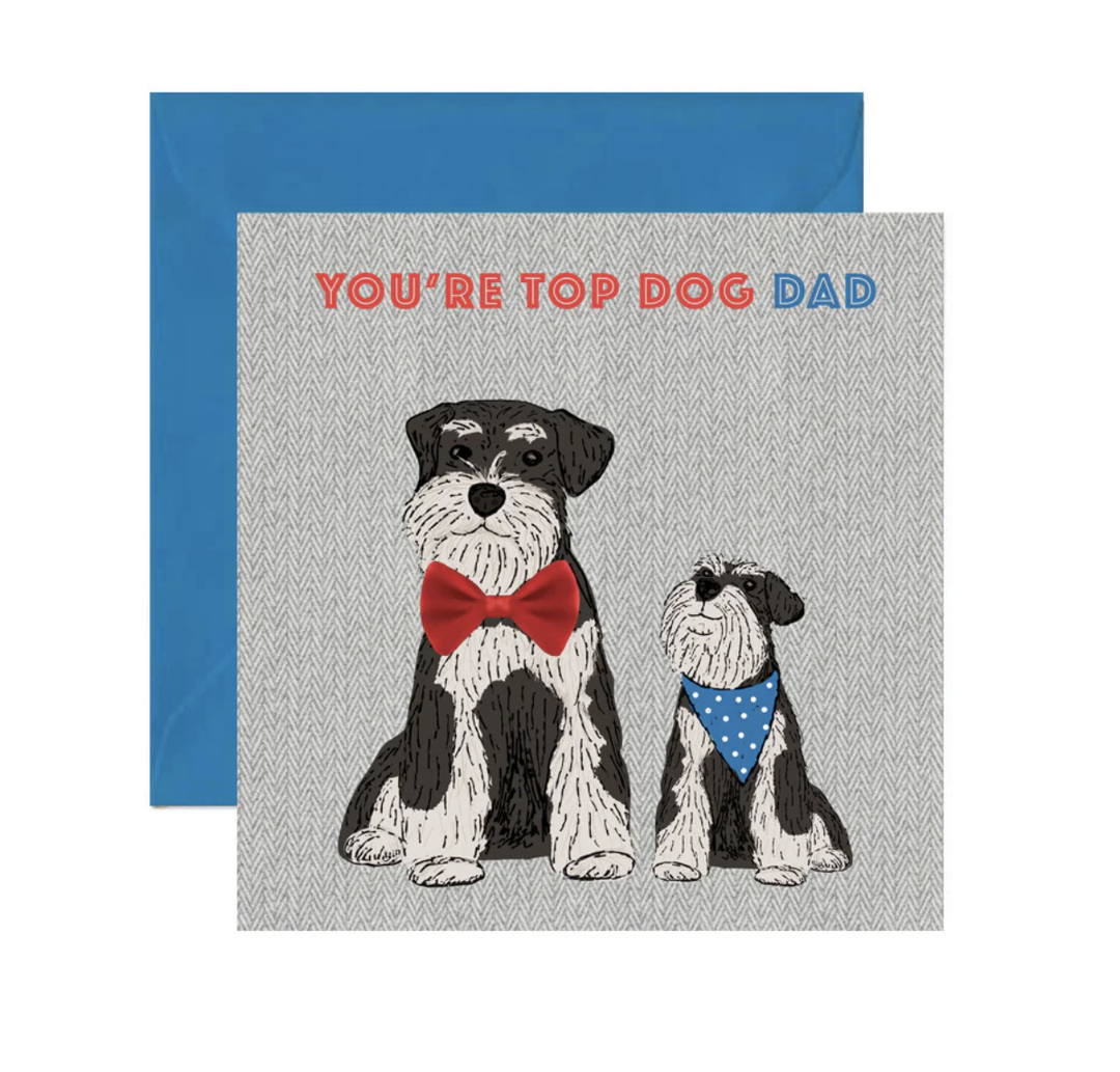 Apple & Clover Card - Top Dog Dad