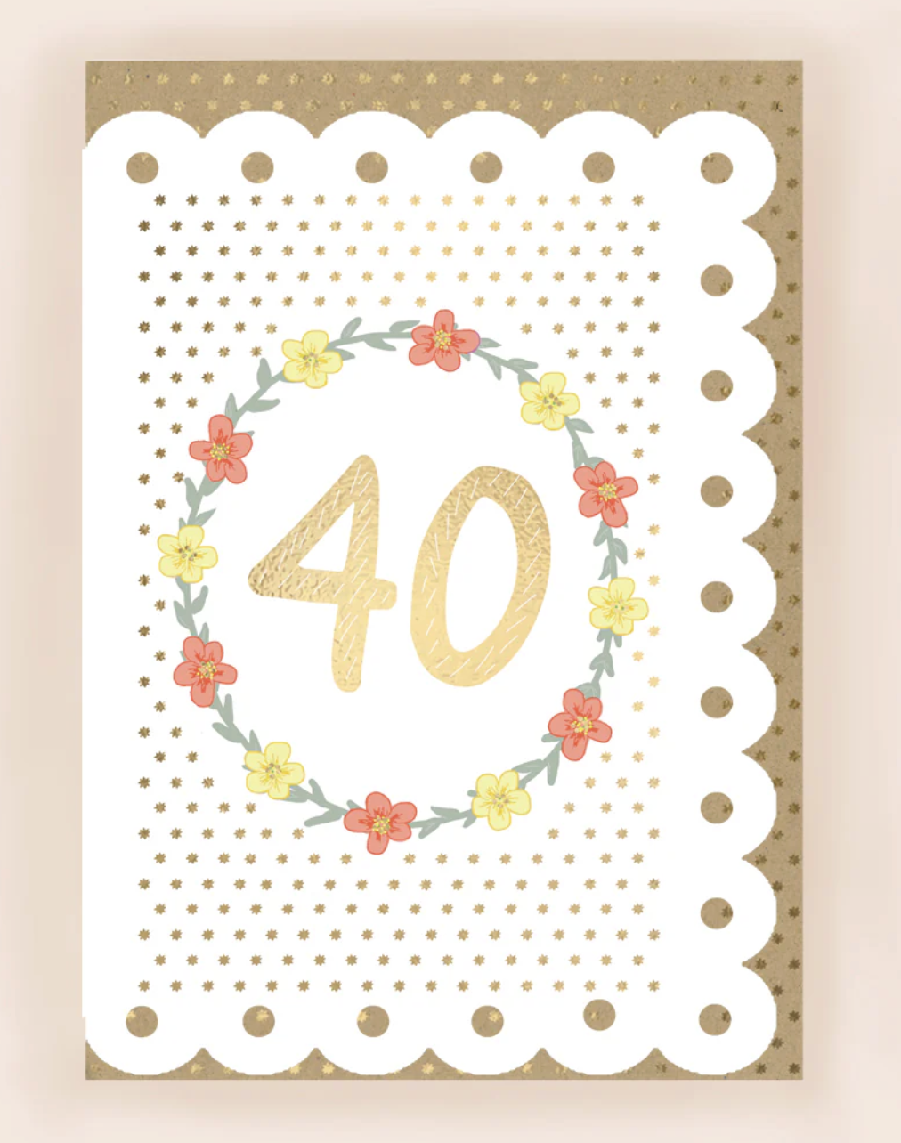 Apple & Clover - 40 Age with Broderie Border