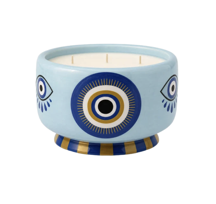 Paddywax 24 oz Ceramic Eye Candle - Incense & Smoke