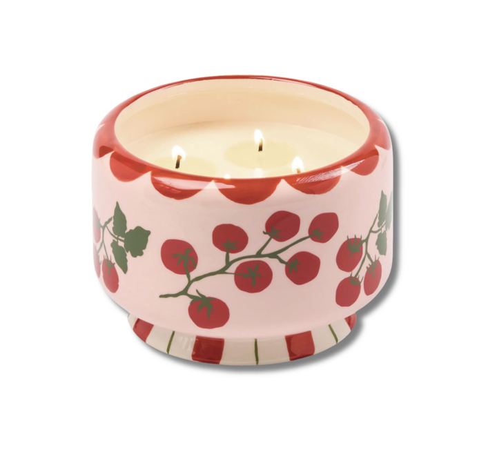 Paddywax 24 oz Ceramic Tomato Vine Candle - Heirloom Tomato