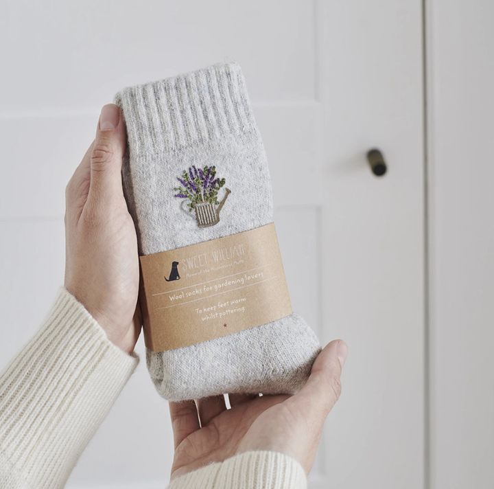 Sweet William Wool Socks - Watering Can