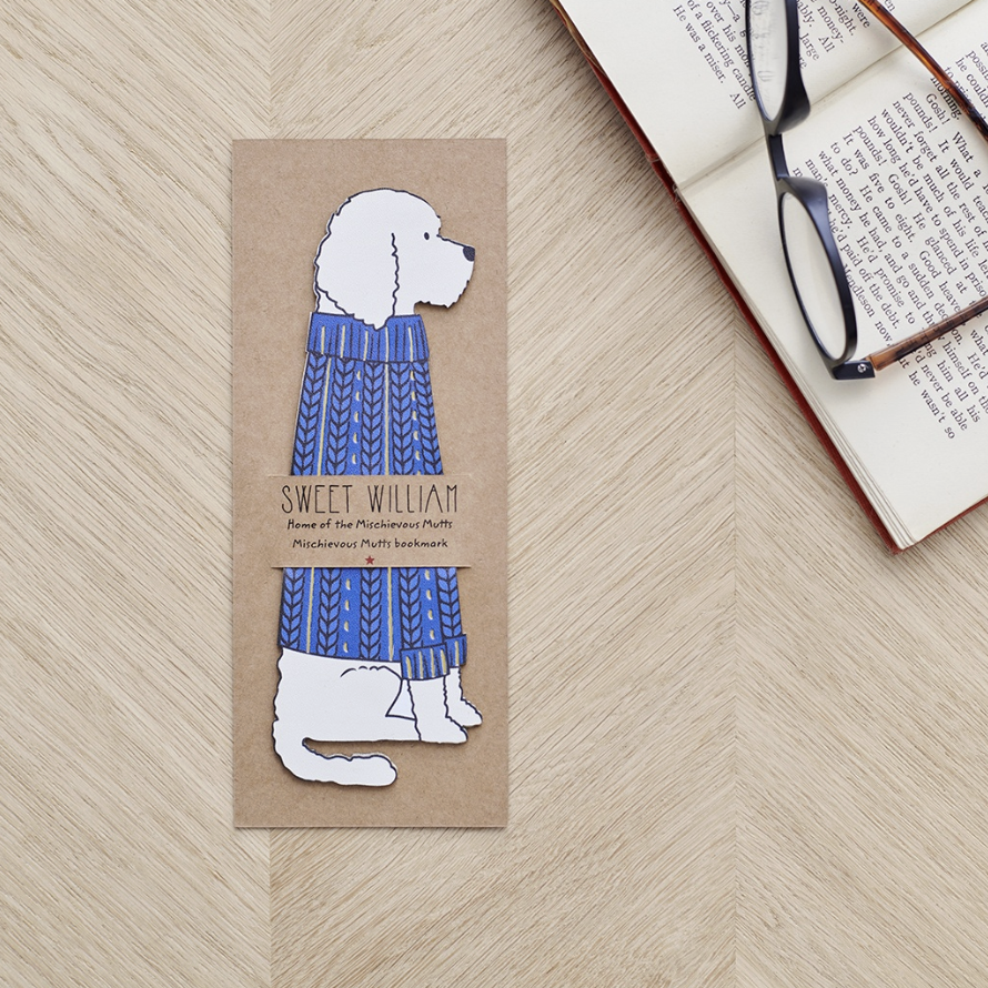 Sweet William Bookmark - Apricot Cockapoo