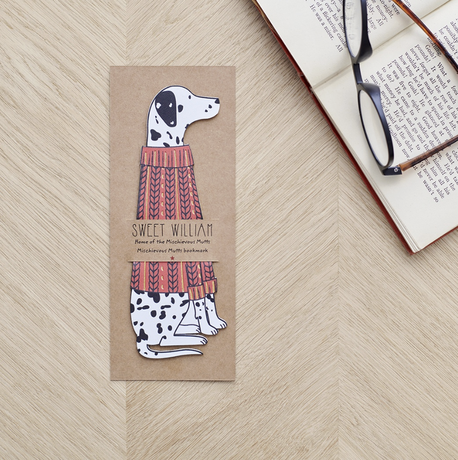 Sweet William Bookmark - Dalmatian