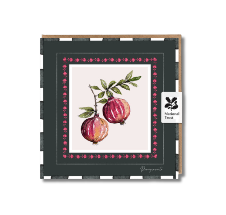 The Orangery Collection Card - Pomegranate