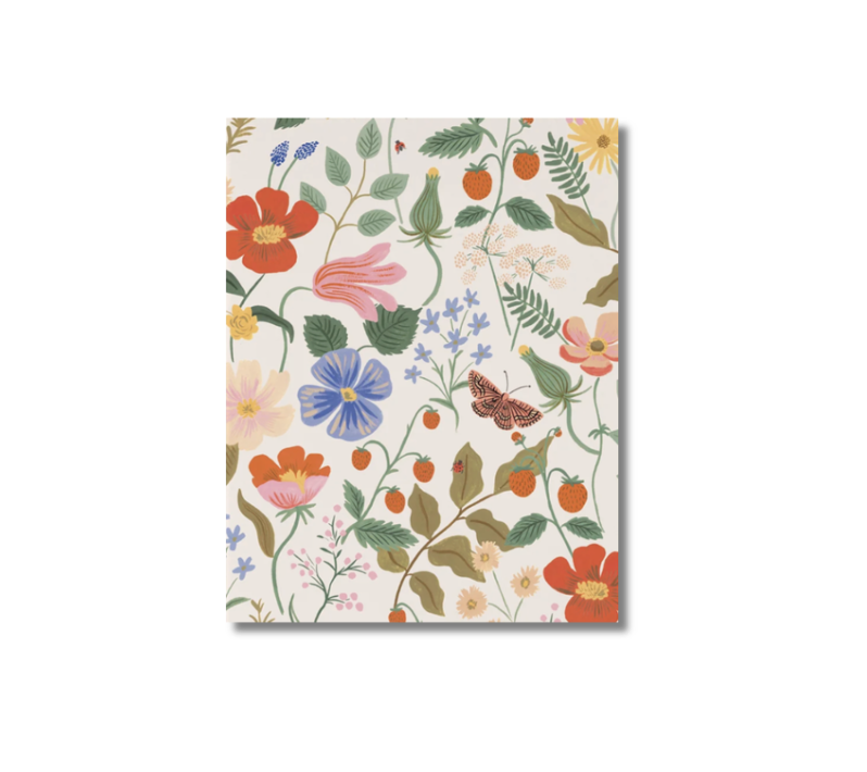 Rifle Paper Co. Card - Strawberry Fields Cream