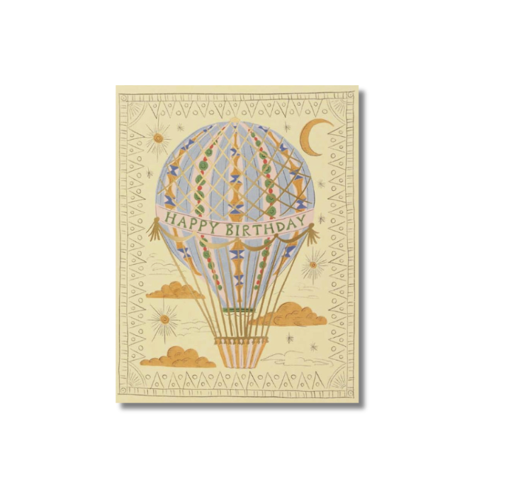 Rifle Paper Co. Card - Hot Air Balloon Birthday