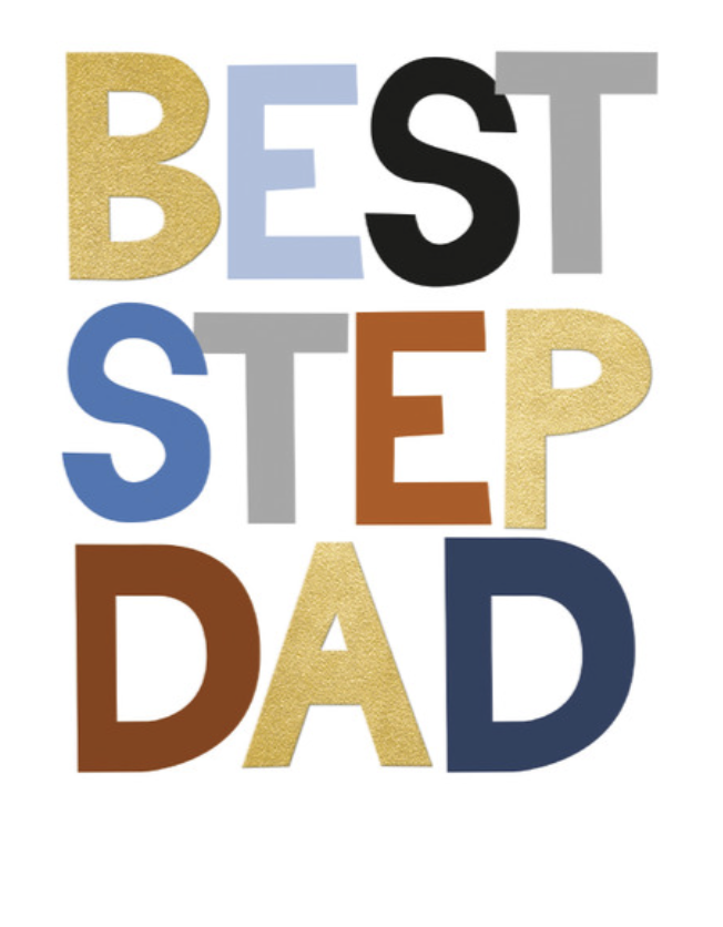 Father's Day Card - Best Step Dad