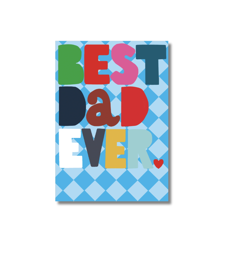 Father Hub Card - Best Dad Ever