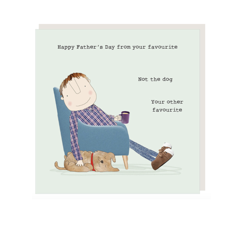 Rosie Made A Thing Card - Dog Favourite