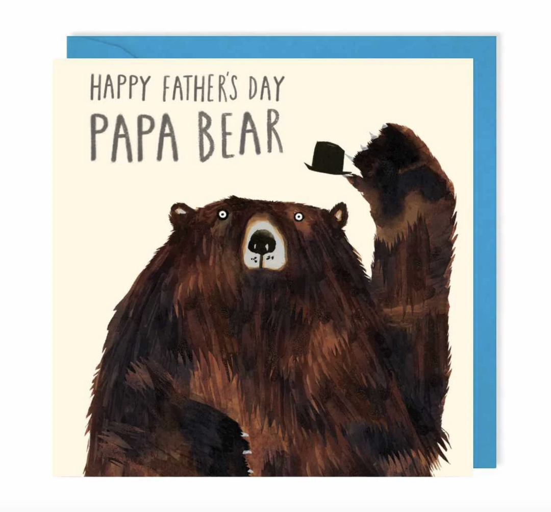 Charley Rabbit Card - Father's Day Papa Bear