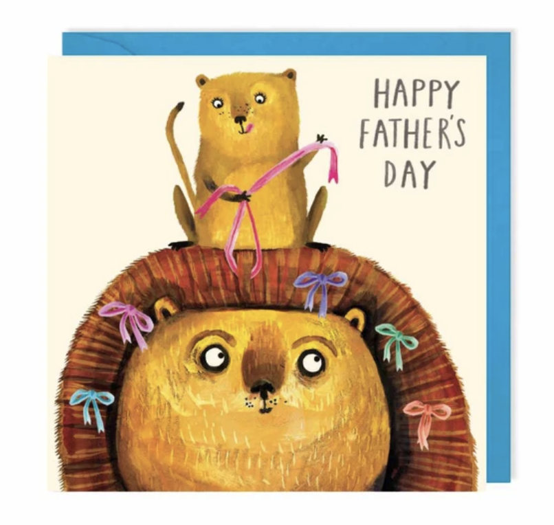 Charley Rabbit Card - Father's Day Lions
