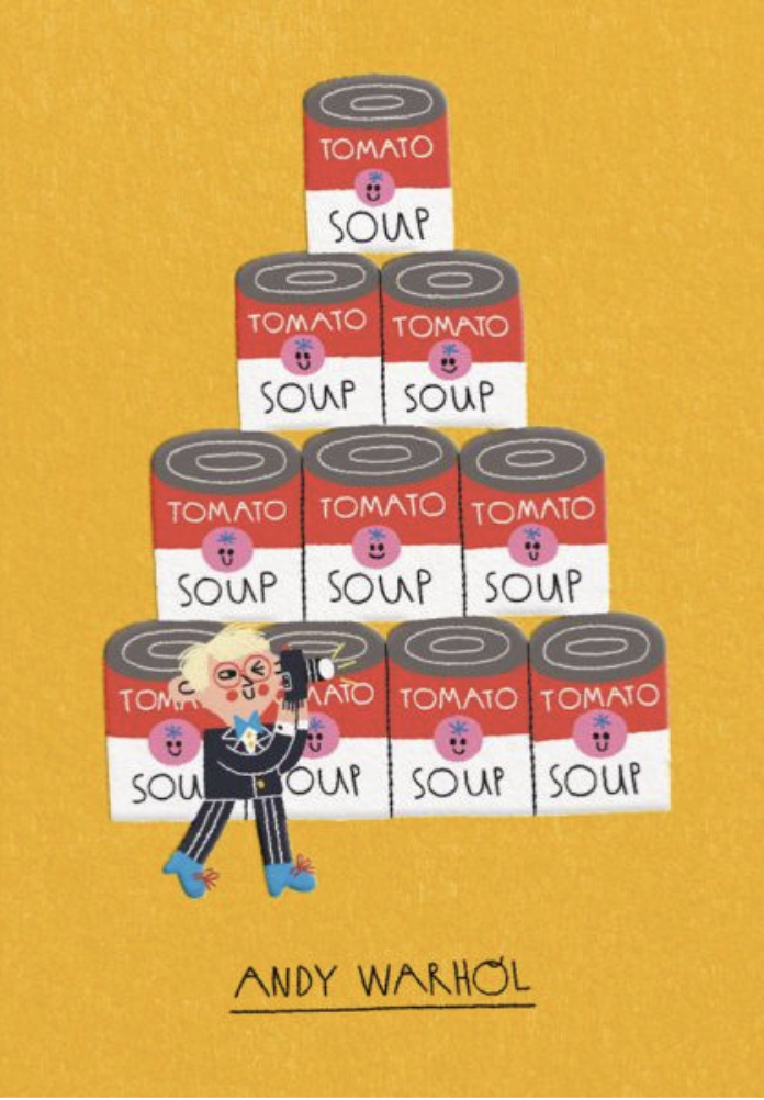 Ohh Deer Card - Andy Warhol