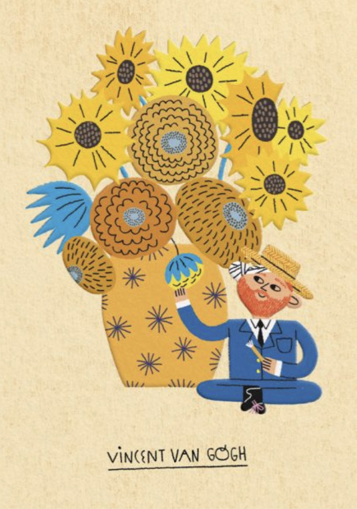 Ohh Deer Card - Vincent Van Gogh