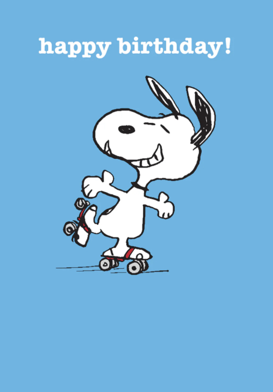 Peanuts - Snoopy On Skates