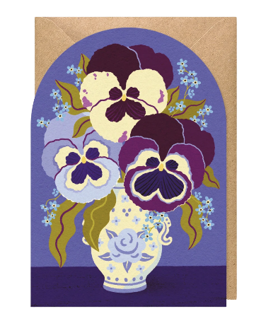Studio Boketto Card - Violas