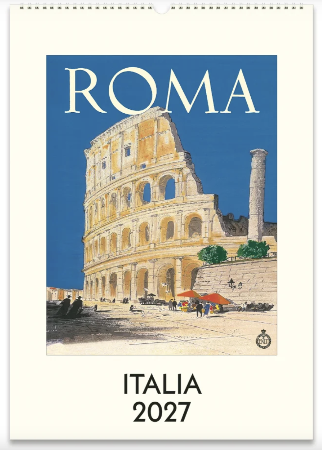 Cavallini 2027 Wall Calendar - Italia