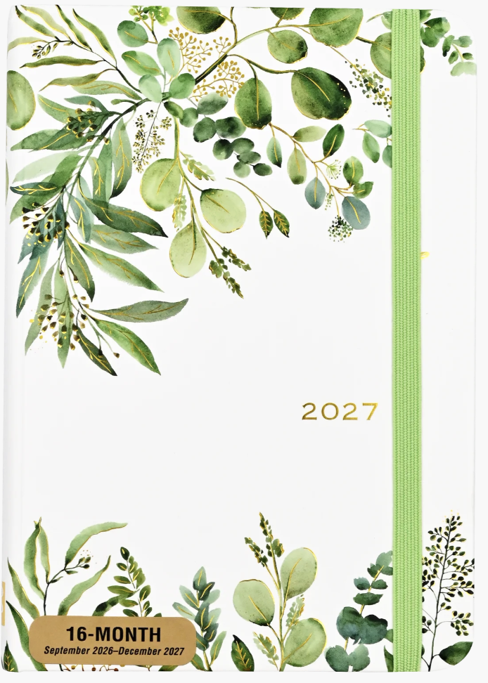 Peter Pauper Press 2027 Weekly Planner - Eucalyptus