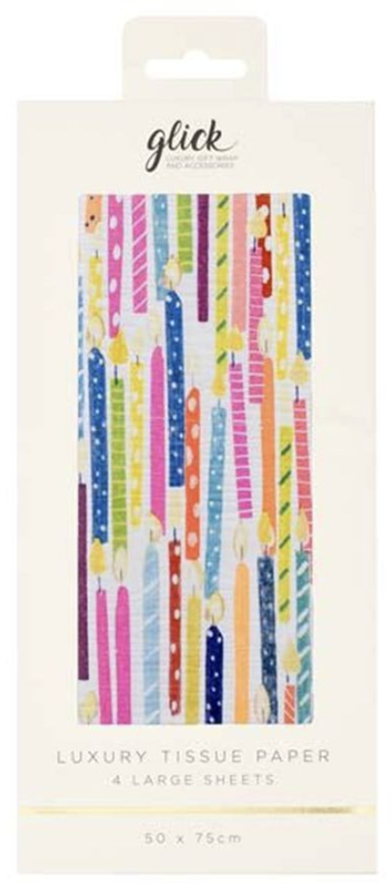 Glick Luxury Tissue Paper - Candle Bright