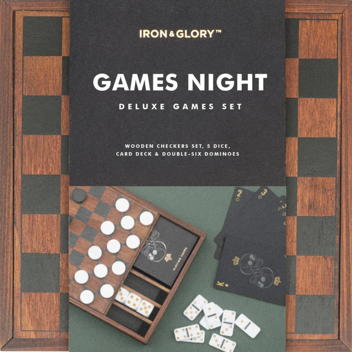 Iron & Glory Wooden Game - Games Night