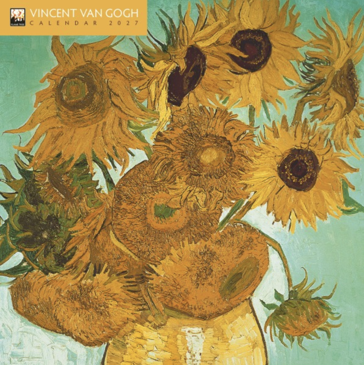 2027 Flame Tree Mini Calendar - Vincent Van Gogh